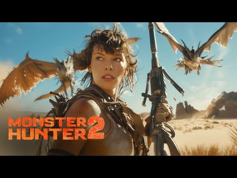 Monster Hunter 2 (2025) - First Trailer | Milla Jovovich 4K