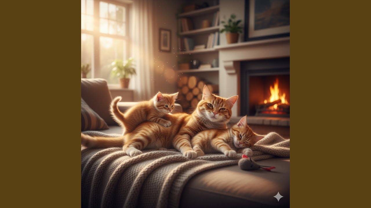 Happy Cat Family