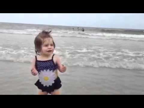 Brenna at the beach