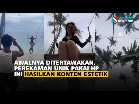 Tonton Sampai Akhir! Perekaman Unik Pakai HP Ini Hasilkan Konten Estetik