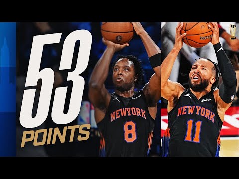 Jalen Brunson (25 PTS) & OG Anunoby (28 PTS) Were COOKING vs Spurs | December 16, 2025