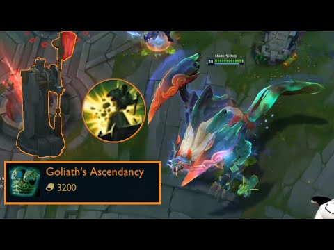 12k+ HP Cho'Gath with Goliath’s Ascendiary