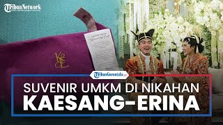 Suvenir Resepsi Pernikahan Kaesang dan Erina di Pura Mangkunegaran, Ternyata Produk UMKM