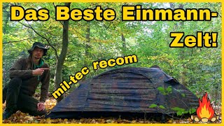 Mil-Tec Recom im Test - DAS EINMANNZELT?