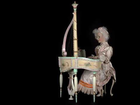 Figurenautomat  " Piano Watteau "