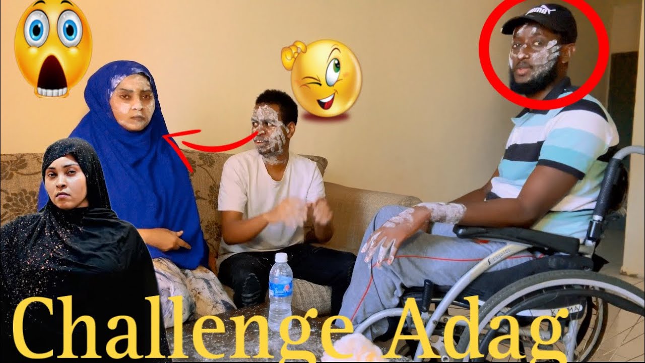 CHALLENGE ADAG QOSOLKA ADUUNKA ABDIRASHID IYO NALKA BY MC AFRICA 😱