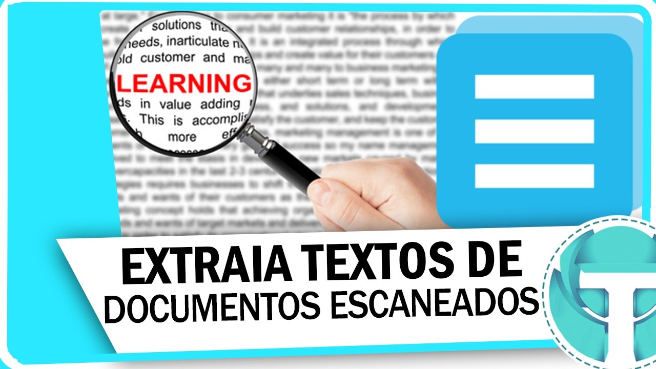 How to extract text from scanned images and PDFs