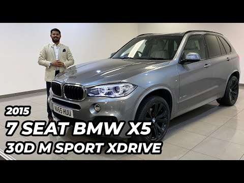 7 Seat 2015 BMW X5 3.0 30D M Sport xDrive