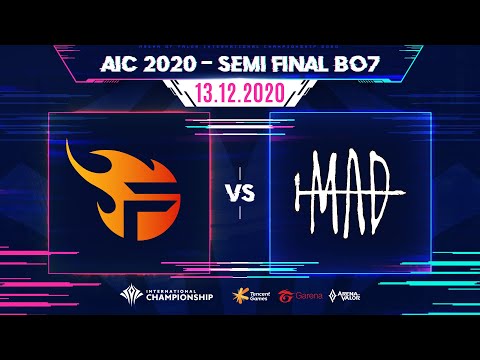 TEAM FLASH VS MAD TEAM - BÁN KẾT AIC 2020 [13.12.2020]