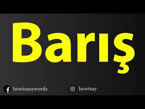 How To Pronounce Baris