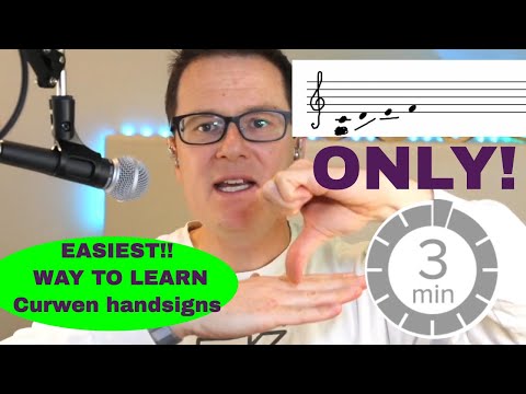 Learn the Curwen/Solfege handsigns in minutes!!