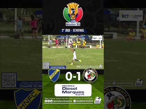 Hulha Negra 0-1 Gente Bem | SEMIFINAL BAGEENSE MASTERS 50 ANOS