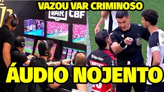 BOMBA! VAZOU ÁUDIO DO ARBITRO COM JOGADOR..