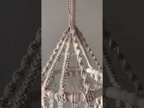 Колыбель подвесная как сплести? Мк колыбель