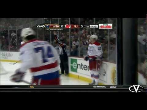 Washington @ New Jersey - Semin penalty [12-23-11]