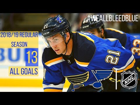 Tyler Bozak (#21) - ALL 13 Goals from the 2018/19 Season