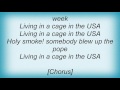 Adrian Belew - Cage Lyrics