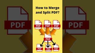 How to merge and split PDF?|EASIEST WAY|LESS TIME TAKEN TECHNIQUE|