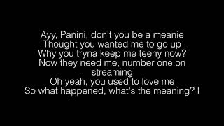 Download lagu Lil Nas X- Panini Lyrics mp3