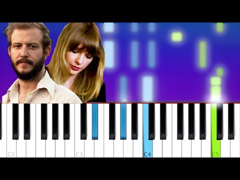 Taylor Swift - exile (feat. Bon Iver)  | Piano Tutorial