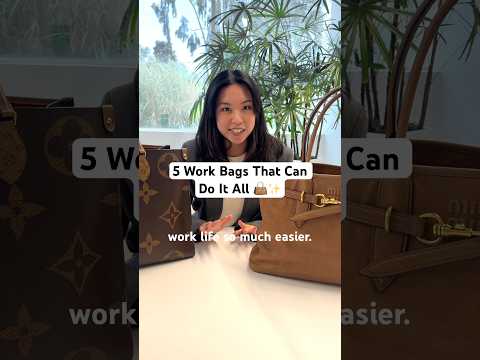 5 Work Bags You Should Try