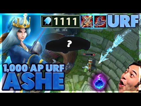 NEW CAR REVEAL!! | ACROSS THE MAP SNIPES | 1,000AP URF ASHE - BunnyFuFuu