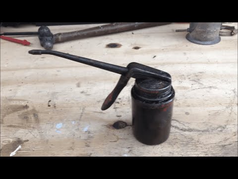 Vintage Wesco Oil can restoration