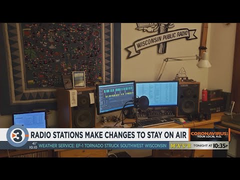 Radio stations make changes to stay on air during coronavirus pandemic