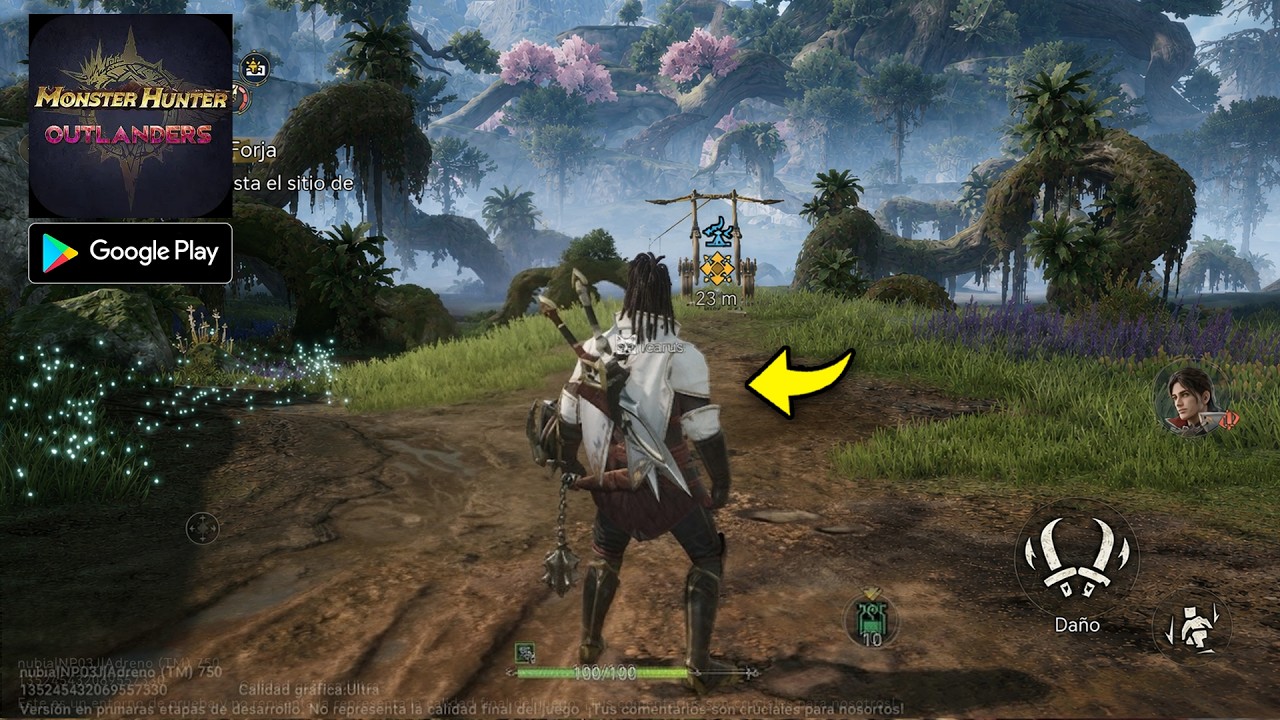 JOGUEI o NOVO MONSTER HUNTER OUTLANDERS - PRIMEIRA GAMEPLAY