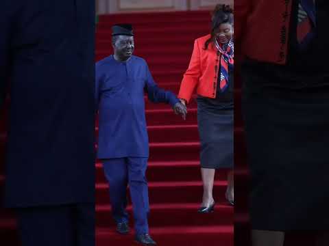 RAILA AMOLLO ODINGA WITH HIS WIFE MAMA IDA ODINGA #railaodingatoday#railaodinga  #wambuim #kenyanews