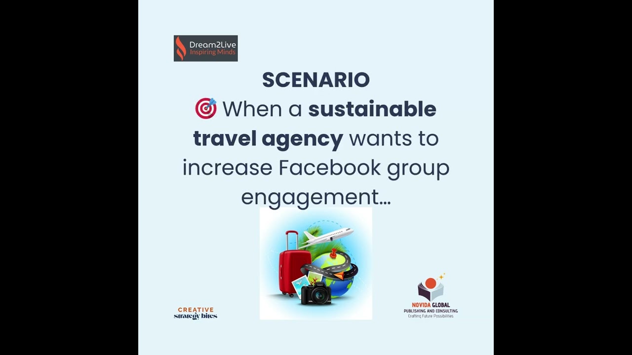 Dream2Live® Creative Strategy Bites (Sustainable Travel Agency)