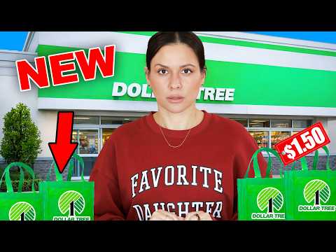 Dollar Tree Starts Selling Insane NEW Products for $1.50!