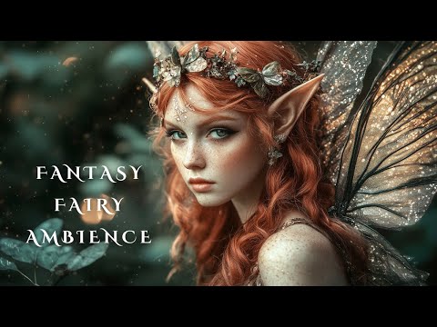 Pixie Hollow🌿 Fairy Ambience Relaxing Fantasy Music & Enchanted Forest Vibe, Elven Music