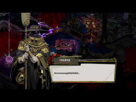 (Charon + Zagreus) I finally met Hermes, god of swiftness.