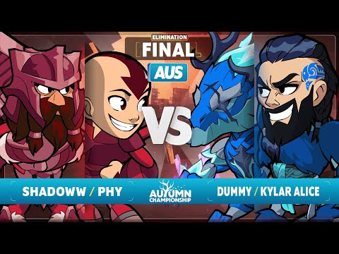Phy & Shadoww vs Dummy & Kylar Alice - Elimination Final - Autumn Championship 2023 - AUS 2v2