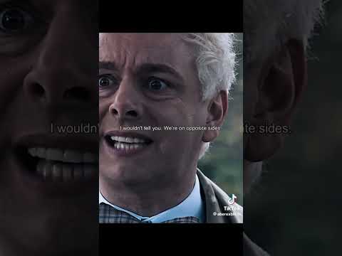 We don’t want to go with you// I forgive you- good omens s1 episode 3