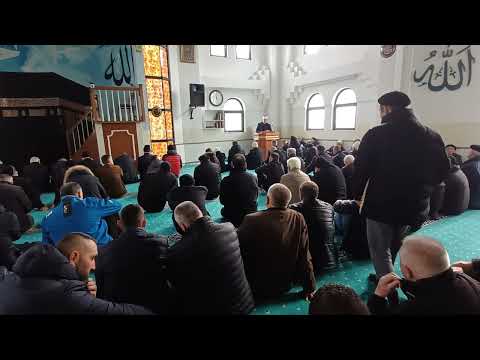 Hoxhë Bedri Halili Ligjerata e xhumasë paraqitja e mehdiut dhe dhënia e besës  Data :12.01.2024