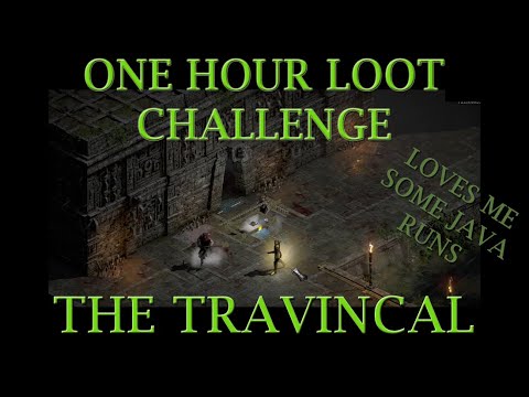 One Hour Loot Challenge Travincal Loot recap - Diablo 2: Resurrected