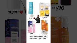 best sunscreen that suits all skin types #sunblockcream