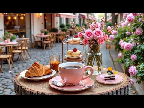 Happy Spring Jazz Cafe ☕ Elegant Morning Jazz Piano & Smooth Bossa Nova Music to Work, Study & Relax