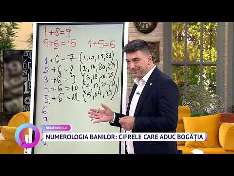 Numerologia banilor: cifrele care aduc bogăția