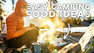 Food Planning for Weekend Backpacking Trip | Backpacking for Beginners