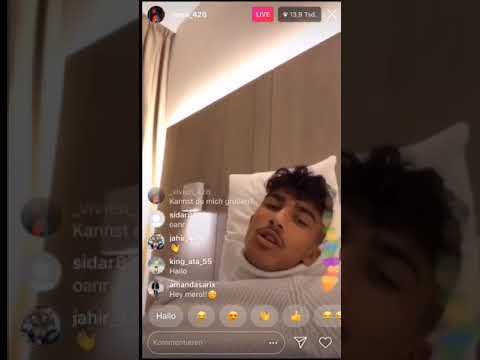 MERO rappt live im Instagram Stream (Ferrari Malediven Telefon)
