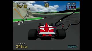 PS2 バーチャレーシング 初級 (セガ  1992, 2004) / "Virtua Racing" Beginner Course (Sega)