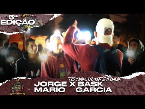 Jorge Mario e Mazinho x Bask e Garcia 5ª Festival de Resistência - Batalha da Matrix - 24/11/2019
