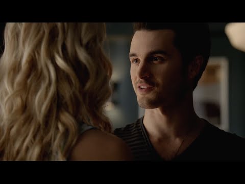The Vampire Diaries: 6x03 - Caroline And Enzo Having Breakfast Together