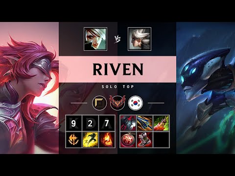 Riven Top vs Camille: Unstoppable - KR Grandmaster Patch 14.24