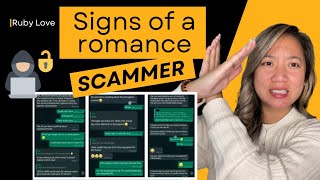 [Real scammer texts] Signs of a romance scammer