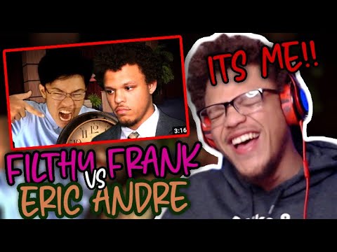 WE FINALLY MADE IT IN A BATTLE BOYSSS!!! Filthy Frank vs Eric Andre Rap Battle REACTION!!!