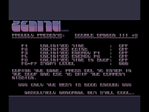 Zenith - No Limits (Double Dragon III +8 Trainer)